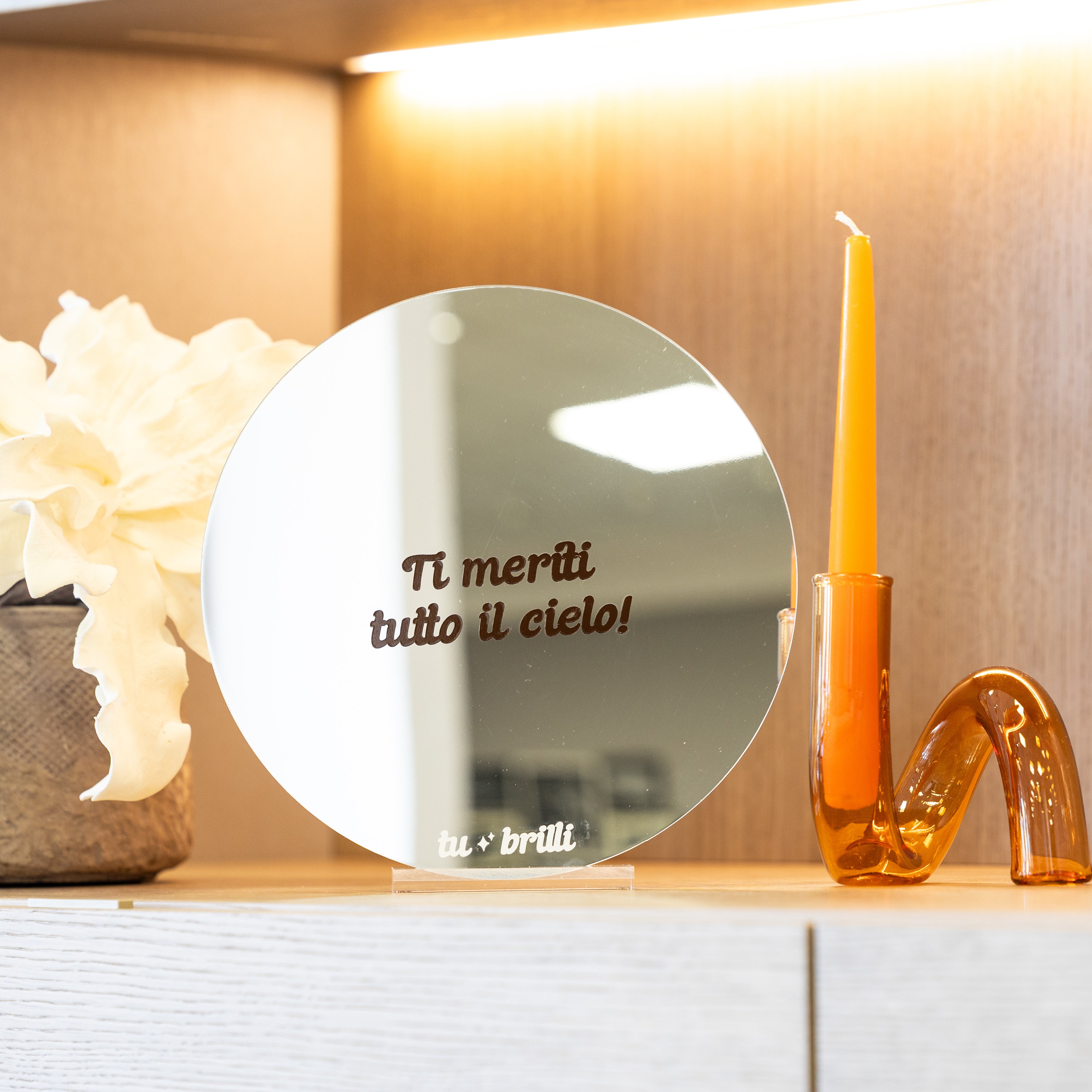 TI MERITI TUTTO IL CIELO | Sparkle Mirror