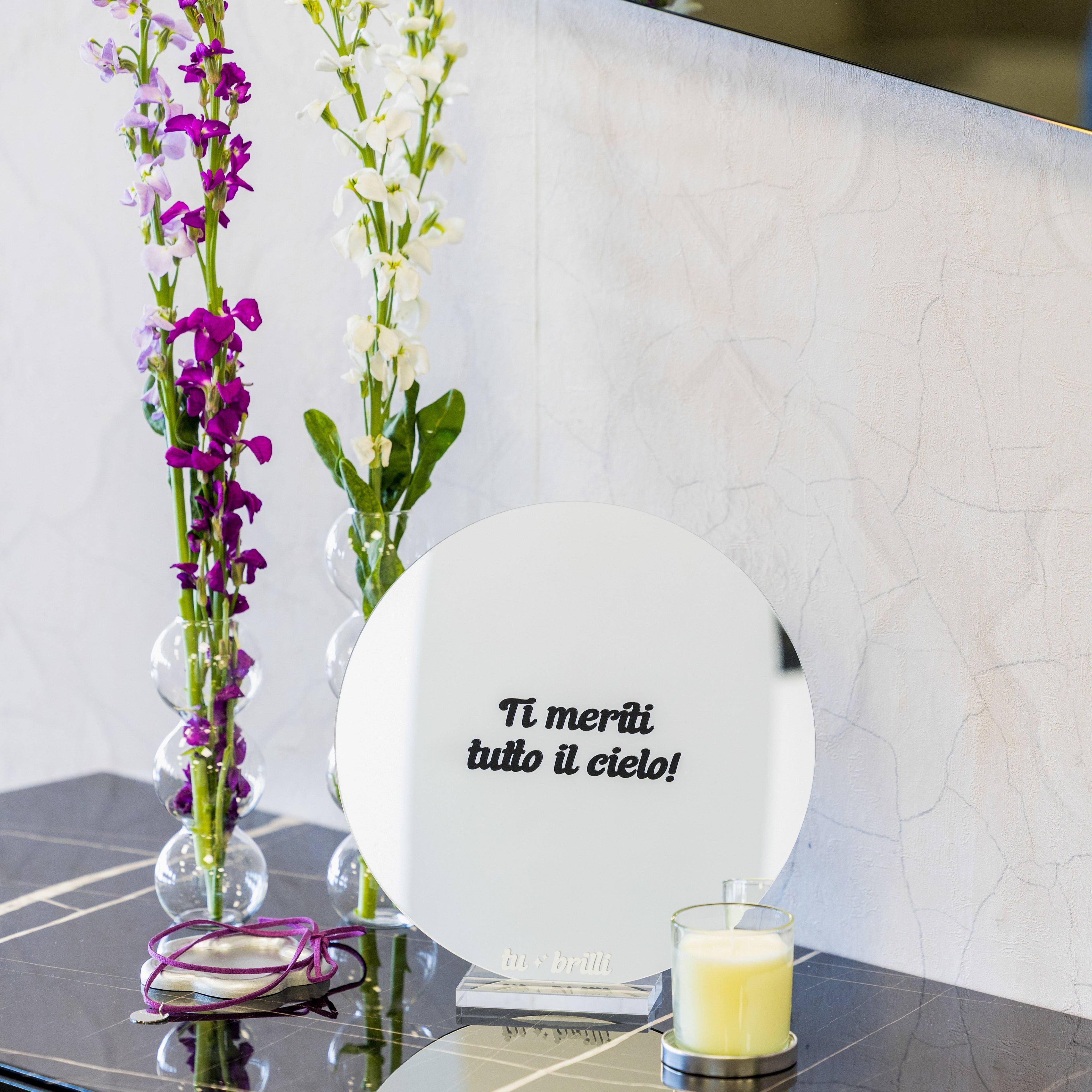 TI MERITI TUTTO IL CIELO | Sparkle Mirror
