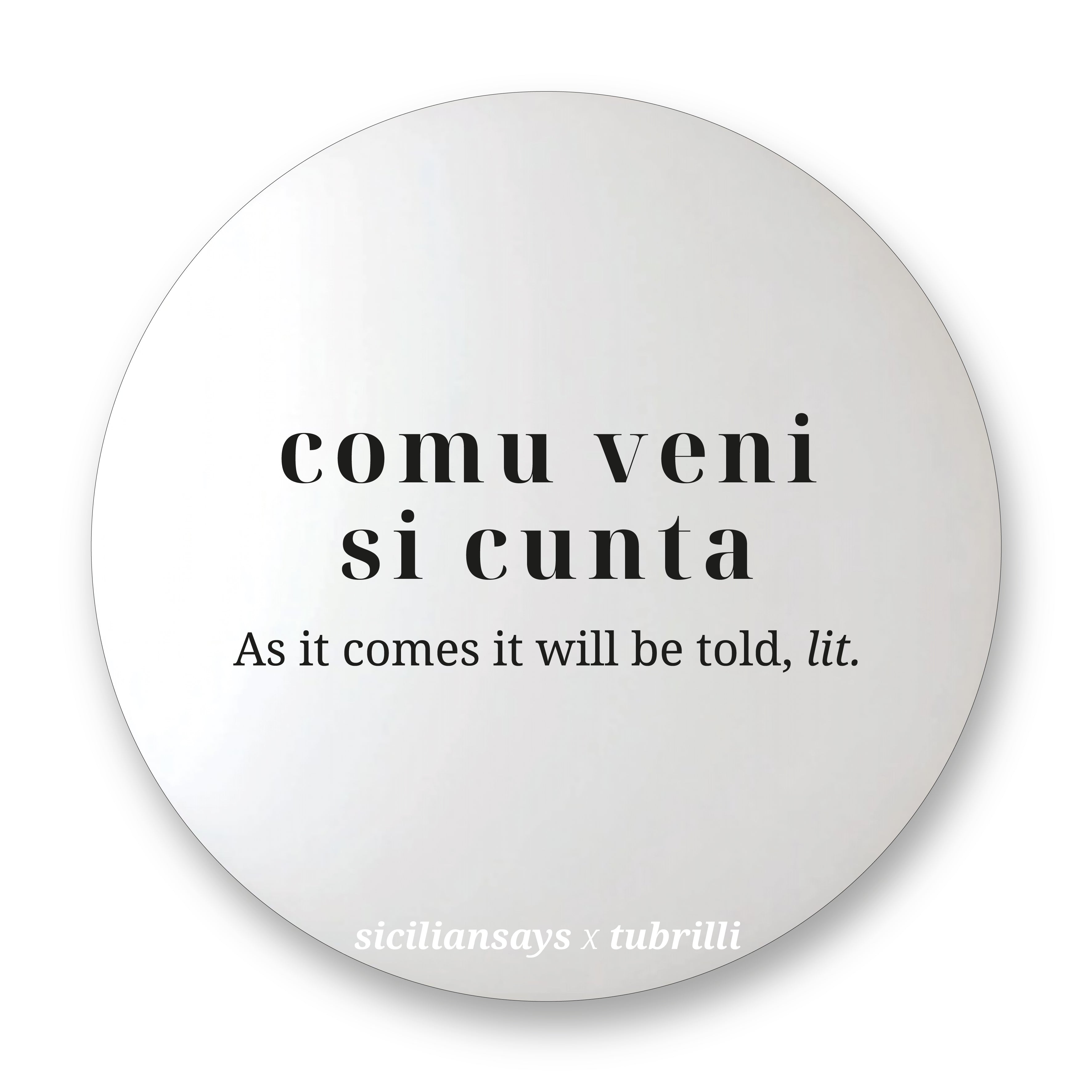 COMU VENI SI CUNTA | Sparkle Mirror