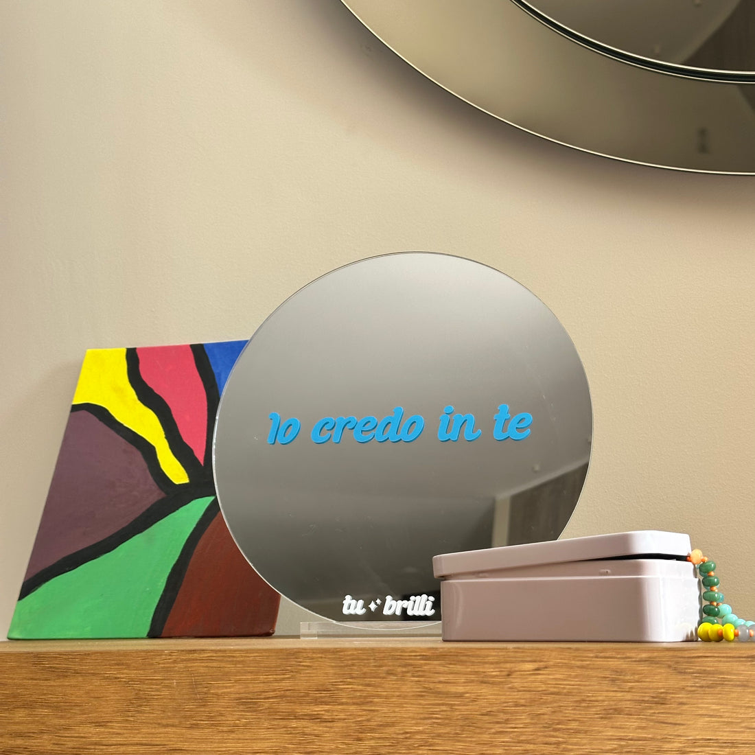 IO CREDO IN TE | Sparkle Mirror