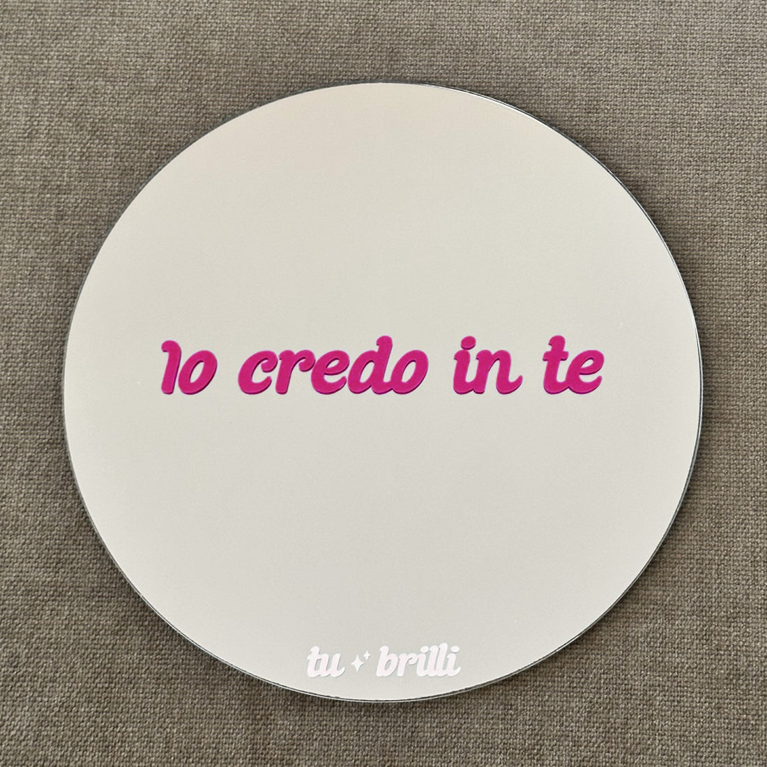 IO CREDO IN TE | Sparkle Mirror