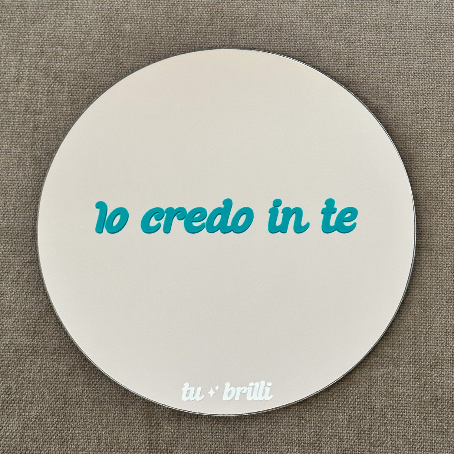 IO CREDO IN TE | Sparkle Mirror