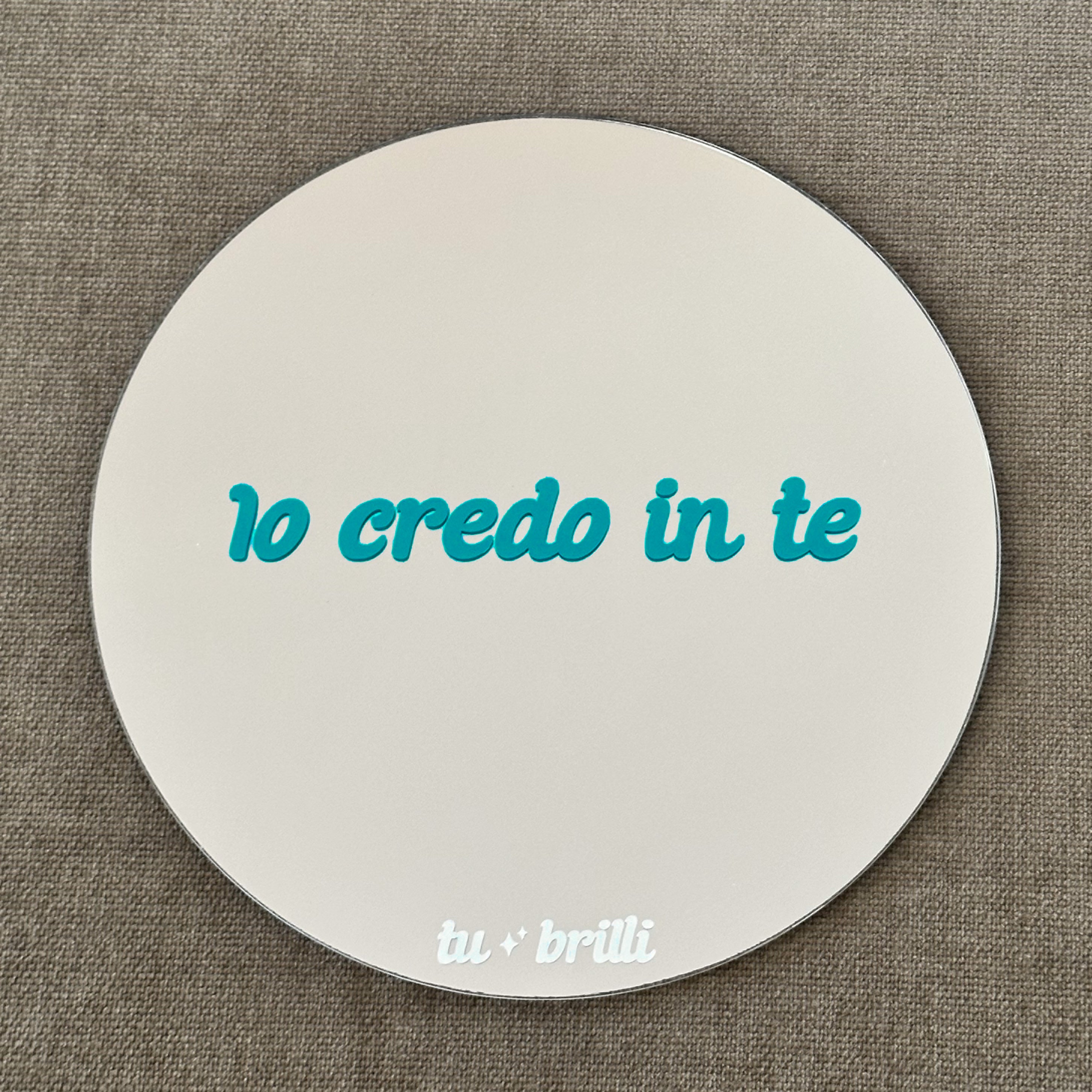 IO CREDO IN TE | Sparkle Mirror