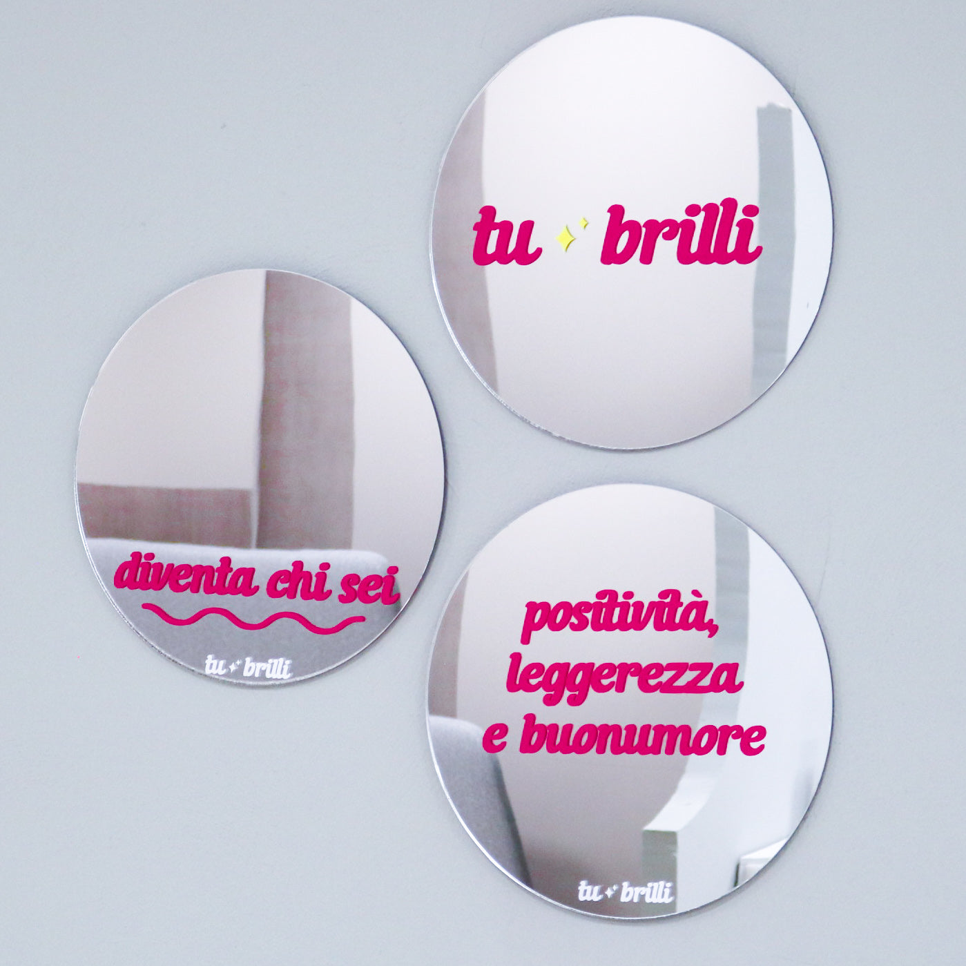 FUCSIA SET &quot;LUCE DENTRO&quot;