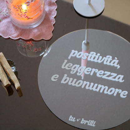 POSITIVITÀ, LEGGEREZZA E BUONUMORE | Sparkle Mirror