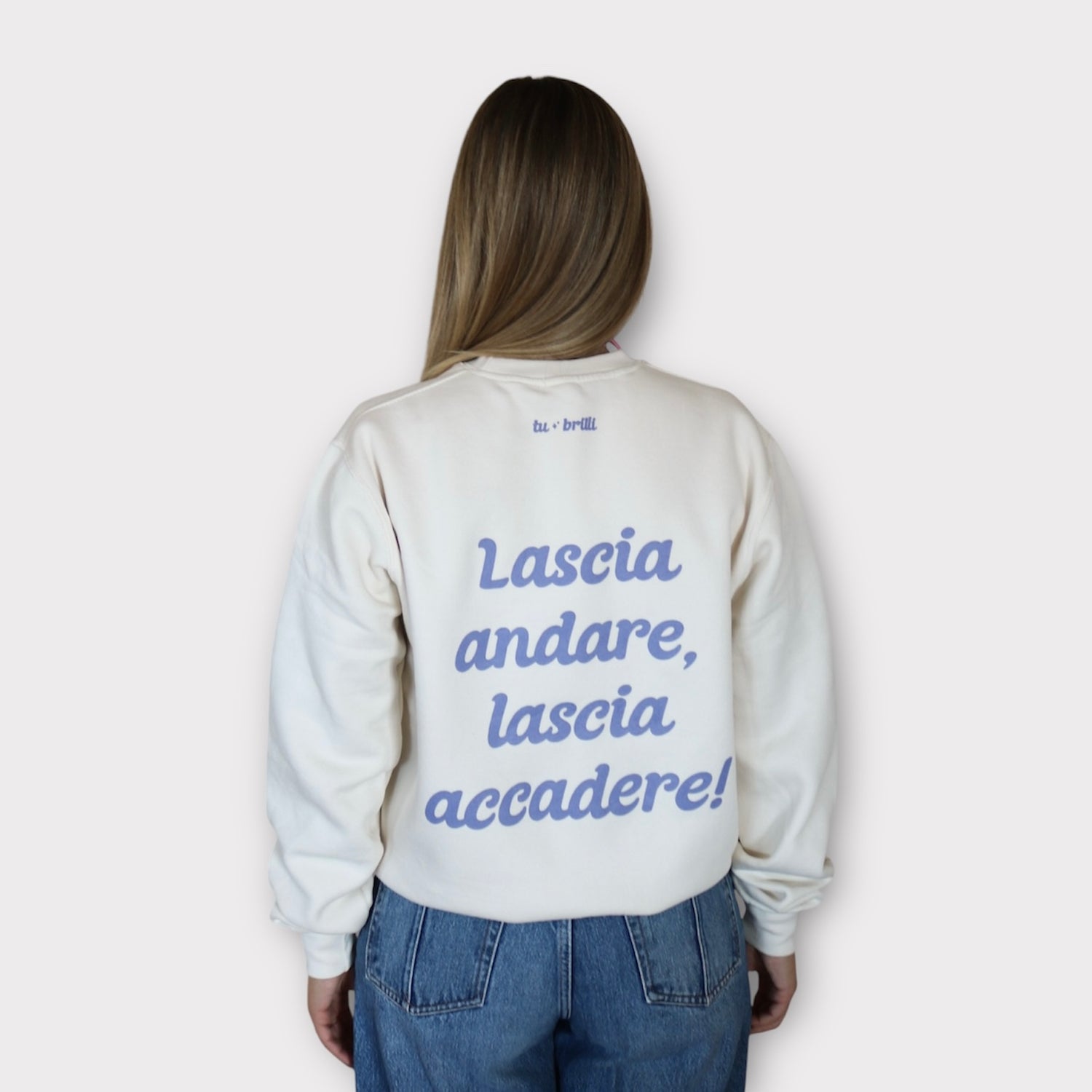 LASCIA ACCADERE | Felpa Motivazionale
