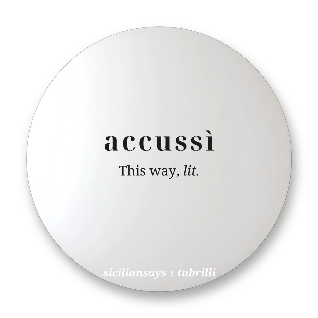 ACCUSSI | Sparkle Mirror