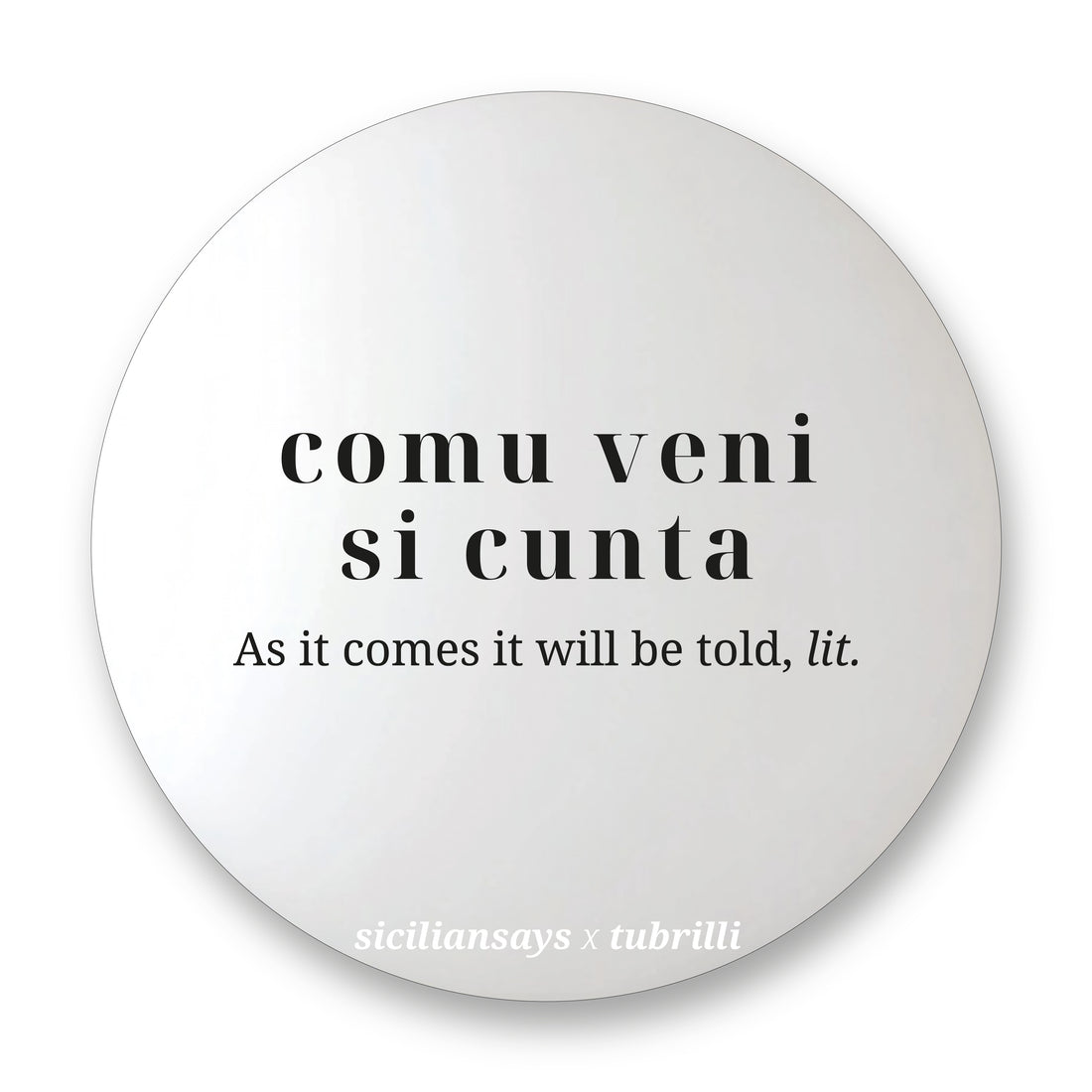 COMU VENI SI CUNTA | Sparkle Mirror