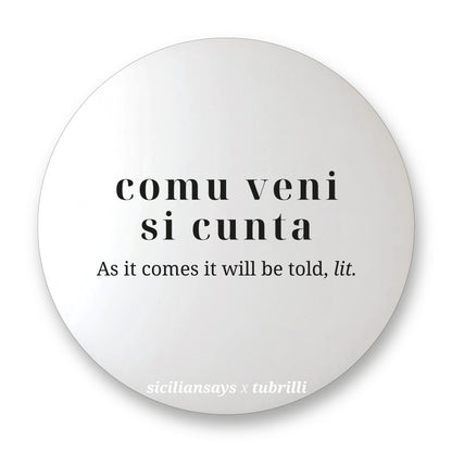 COMU VENI SI CUNTA | Sparkle Mirror