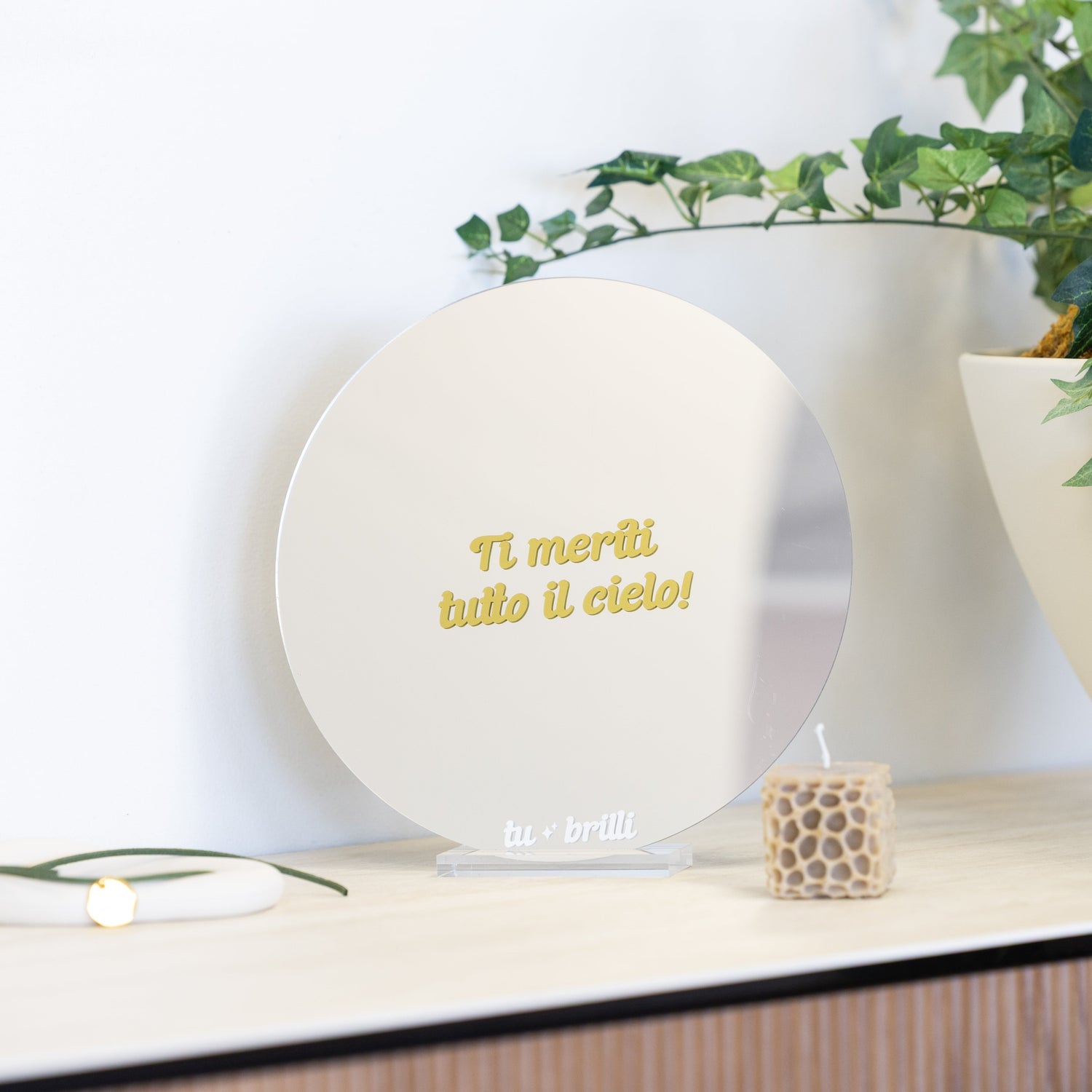 YOU DESERVE THE WHOLE SKY | Sparkle Mirror